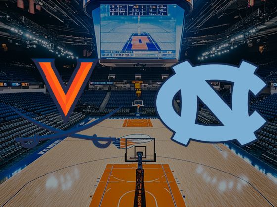 Virginia Cavaliers at North Carolina Tar Heels Basketball